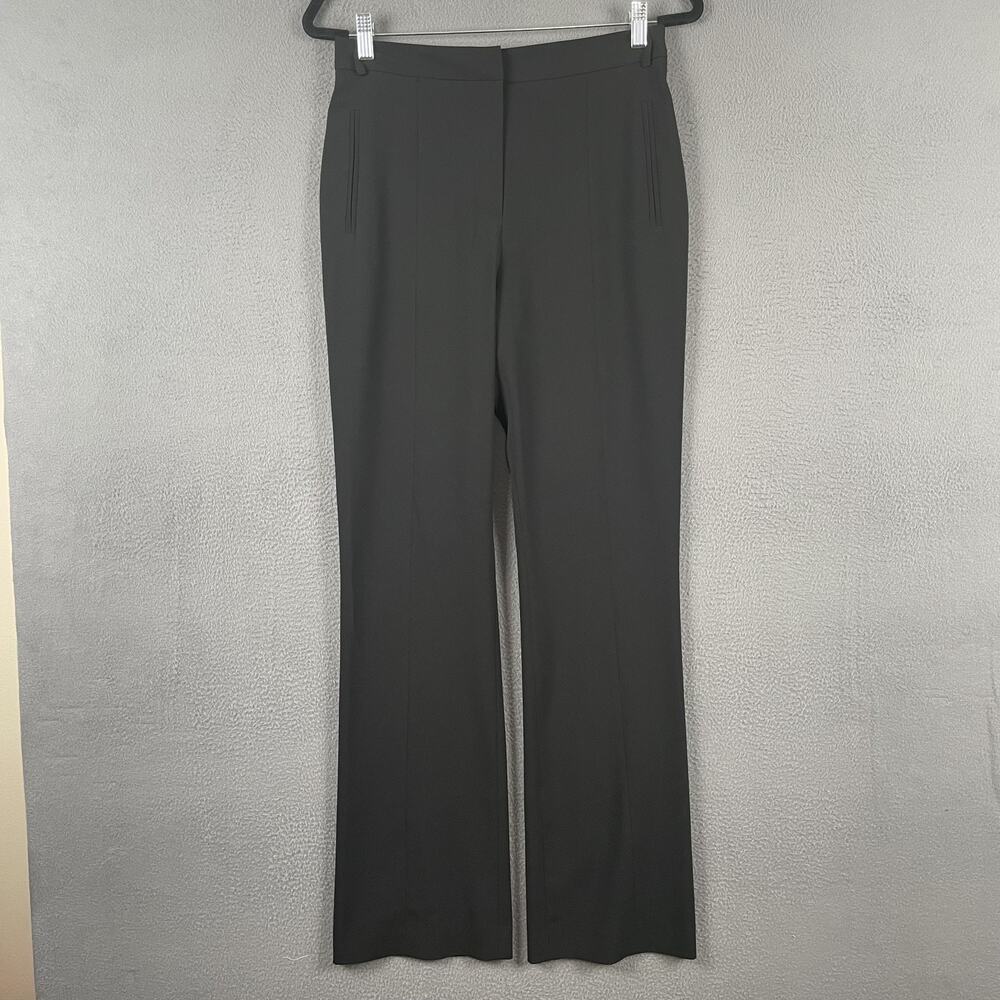 Twenty8Twelve Pants Womens USA 8 Black Faye Straight Leg Dress Workwear England